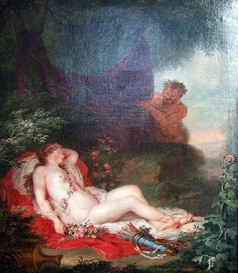 Jupiter und Antiope, anna dorothea therbusch